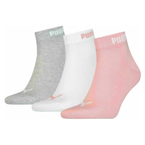 Puma SOCKS LOW 3PPK Ponožky, bílá, velikost