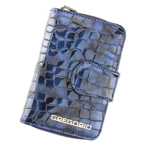Dámská kožená peněženka Gregorio FS-115 modrá