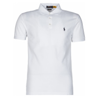 Polo Ralph Lauren POLO CINTRE SLIM FIT EN COTON STRETCH MESH LOGO PONY PLAYER Bílá