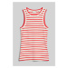 TRIČKO GANT STRIPED TANK TOP červená