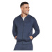 Skechers Go Knite Pique Full Zip Hoodie Modrá