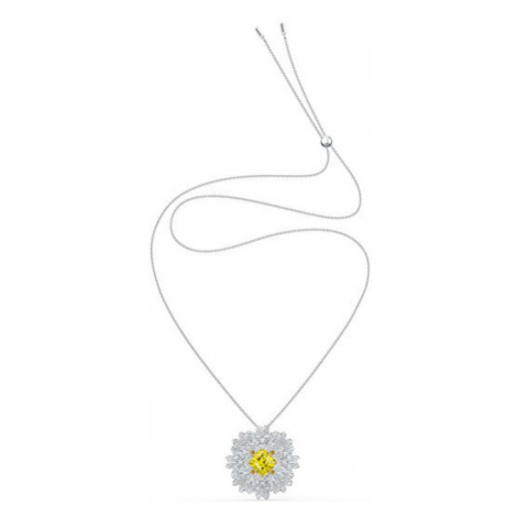 Swarovski Půvabný květinový náhrdelník s krystaly Swarovski 2v1 Eternal  Flower | Modio.cz