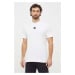 Bavlněné tričko adidas bílá barva, s potiskem, IS2854