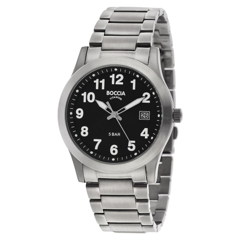 Boccia 3619-03 Men`s Watch Titanium 40mm Boccia Titanium