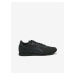 Černé boty s koženými detaily Puma Runner Essential