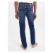 Tmavě modré klučičí slim fit džíny Calvin Klein Jeans
