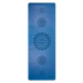 Gumová jóga podložka Sportago Indira 183x66 cm - tmavě modrá - 4 mm
