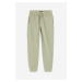 H & M - Teplákové kalhoty Regular Fit - zelená