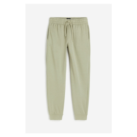 H & M - Teplákové kalhoty Regular Fit - zelená H&M