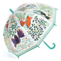 Dětský deštník - květy a ptáci
