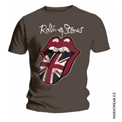 Rolling Stones tričko, Union Jack, pánské RockOff