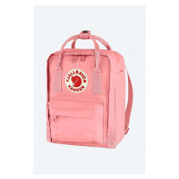 Batoh Fjallraven Kanken Mini růžová barva, malý, s aplikací, F23561.312-312