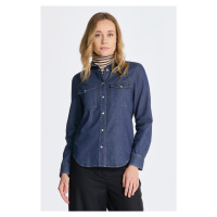 KOŠILE GANT REGULAR DENIM SHIRT modrá