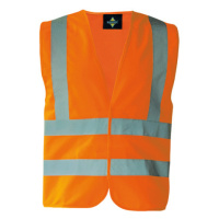 Korntex Hannover Unisex bezpečnostní vesta KX140 Signal Orange