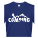 Pánské tričko Camping - ideální tričko na kempování