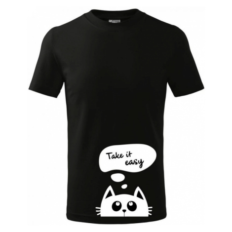Dětské tričko - CAT - Take it easy