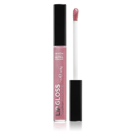 Avon Ultra Colour Shine vyživující lesk na rty odstín Wink Of Pink 7 ml