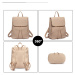 Konofactory Hnědý elegantní kožený batoh „Majestic“ 8L