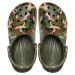 Pánské boty Crocs CLASSIC CAMO zelená