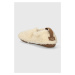 Dětské papuče UGG K PLUSHY SLIPPER béžová barva