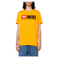 Tričko diesel t-diegor-div t-shirt oranžová