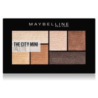Maybelline The City Mini Palette paletka očních stínů odstín 400 Rooftop Bronzes 6 g