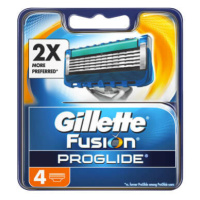 Gillette Náhradní hlavice Fusion Proglide 4 ks