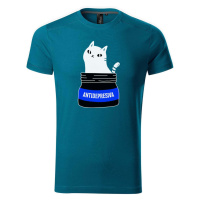 DOBRÝ TRIKO Pánské tričko s kočkou ANTIDEPRESIVA