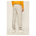 Kalhoty Lacoste pánské, šedá barva, hladké