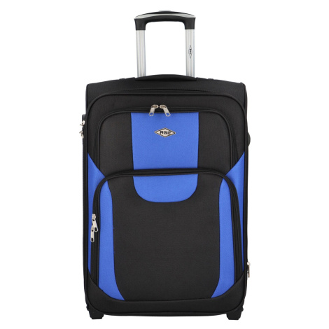 Cestovní kufr Asie velikost L, černá-modrá RGL