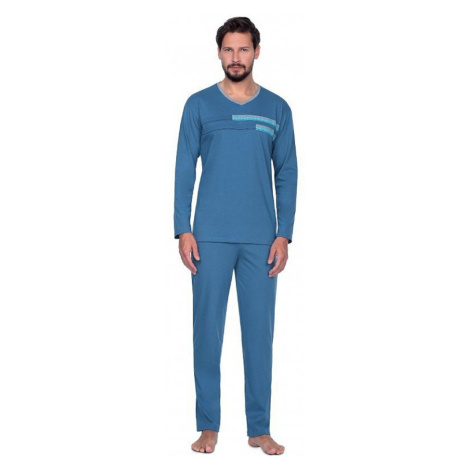 Pánské pyžamo Regina 430 Modrá