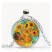 Van Goghova Slunečnice - náhrdelník
