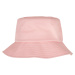 Čepice Flexfit Cotton Twill Bucket Bucket světle růžová