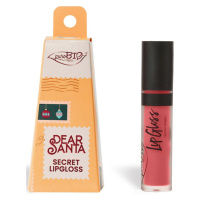 puroBIO Cosmetics Dear Santa SECRET dlouhotrvající lesk na rty v dárkovém balení odstín 044 4.4 