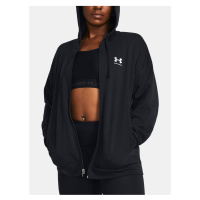 Černá mikina Under Armour UA Rival Terry OS FZ Hooded