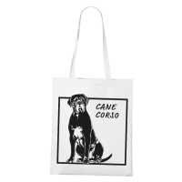 Plátěná taška s potiskem Cane Corso - skvělý dárek pro milovníky psů