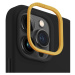 UNIQ Lino silikonový kryt iPhone 14 Pro Max černý