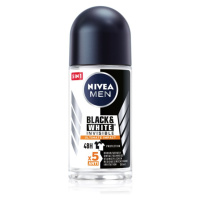 Nivea Men Invisible Black & White kuličkový antiperspirant pro muže 50 ml
