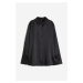 H & M - Saténová košile - černá