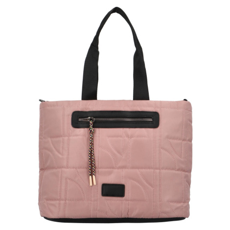 Stylová dámská kabelka přes rameno Oxillia, růžová INT COMPANY