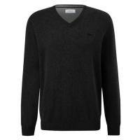 s.Oliver RL KNITTED PULLOVER V-NECK NOOS Pánský svetr, černá, velikost