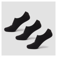 MP Unisex Invisible Socks (3 Pack) - Black