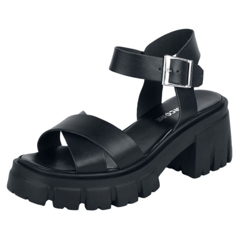 Altercore Sophia sandály černá
