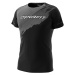 Triko Dynafit ALPINE 2 S/S TEE black out 2024 Barva: černá / bílá