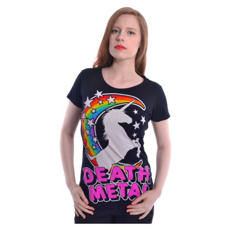tričko dámské - DEATH METAL - CUPCAKE CULT - POI588 Cupcake Couture