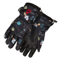 Matt GLOVES Dětské lyžařské rukavice, černá, velikost