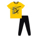 Chlapecké pyžamo - Winkiki WJB 92623, žlutá/černá Barva: Žlutá