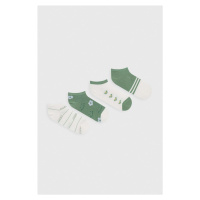 Ponožky Answear Lab 4-pack dámské, zelená barva