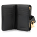 Peněženka karl lagerfeld k/lock md compact wallet black