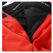 Alpine Pro Osag Pánské lyžařské kalhoty s Ptx membránou MPAB680 červená